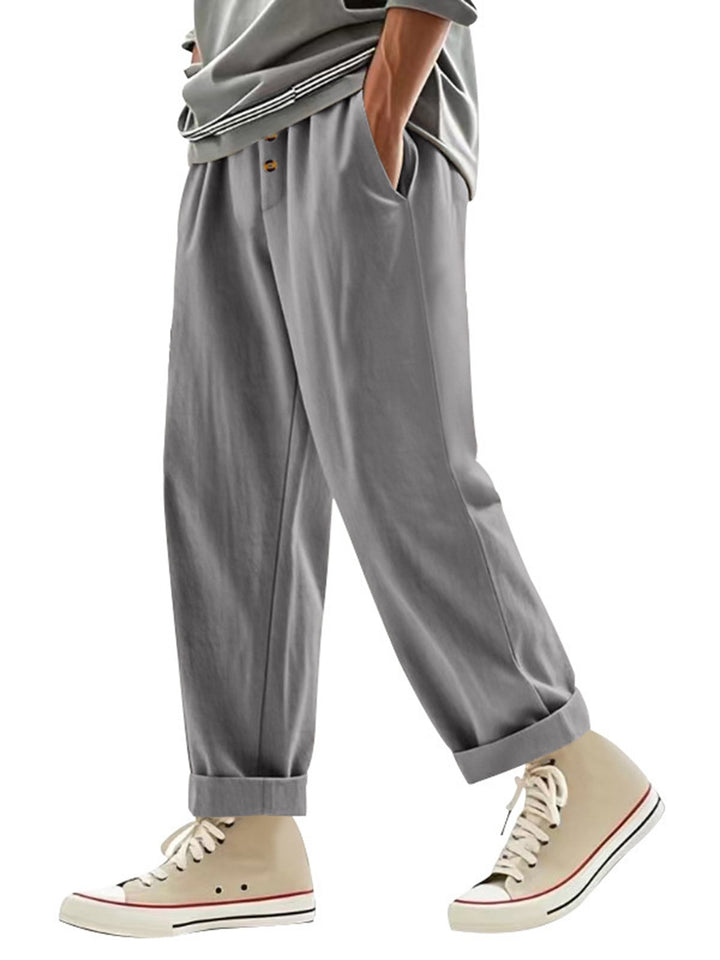Alohadaddy® casual solid color men&
