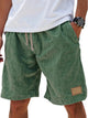 Alohadaddy® Men's Vintage Breathable Linen Loose Holiday Shorts Fashion Casual Shorts