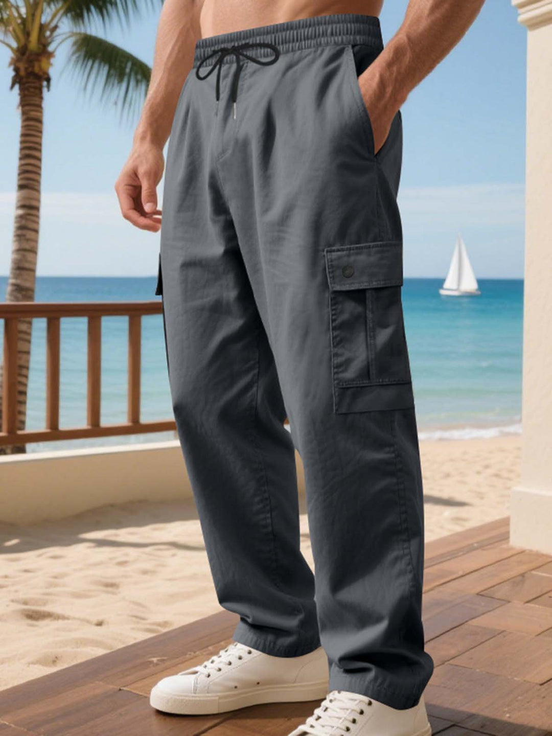 Alohadaddy® American Autumn And Winter Multi-Pocket Loose Casual Tough Guy Yuppie Overalls