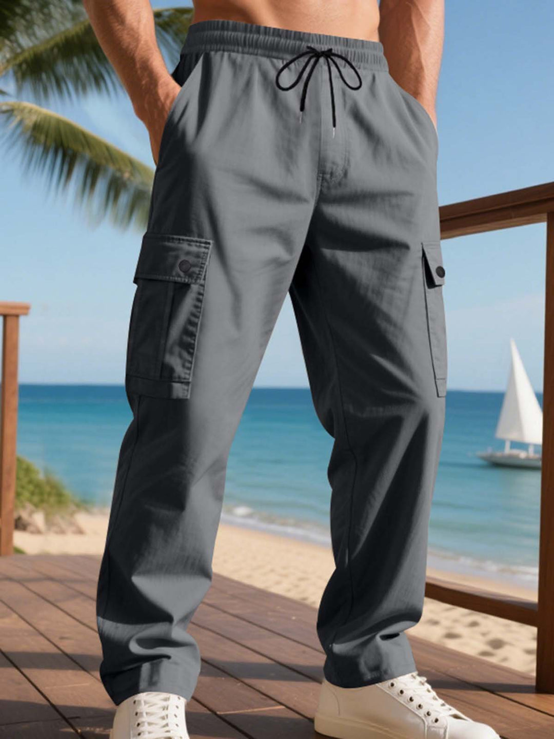 Alohadaddy® American Autumn And Winter Multi-Pocket Loose Casual Tough Guy Yuppie Overalls