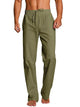 Pantalones casuales de algodón blanco para hombre Alohadaddy Beach Vacation, pantalones de campamento con bolsillos