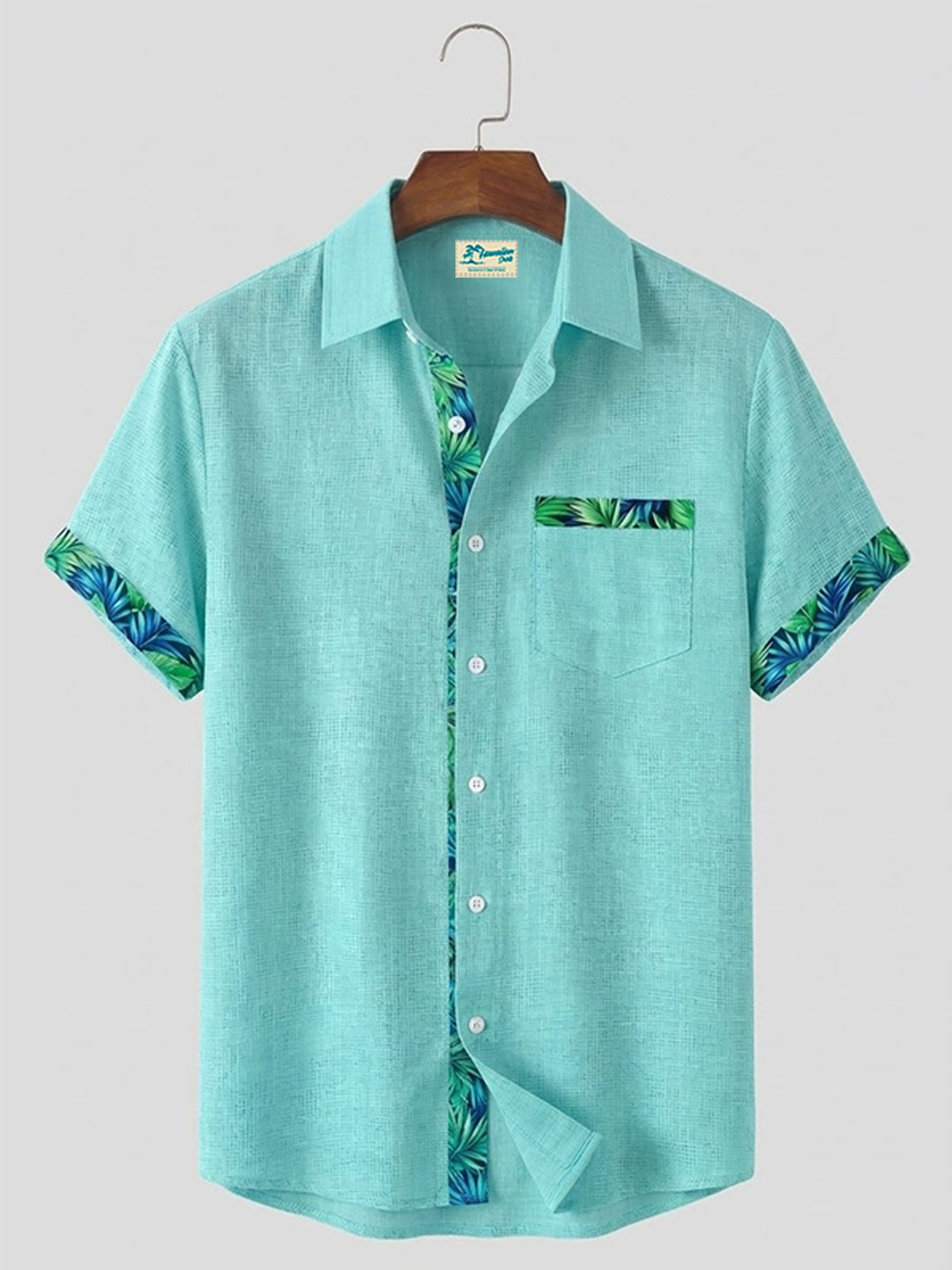 Alohadaddy® Hawaii Basic Textured Floral Print Men&