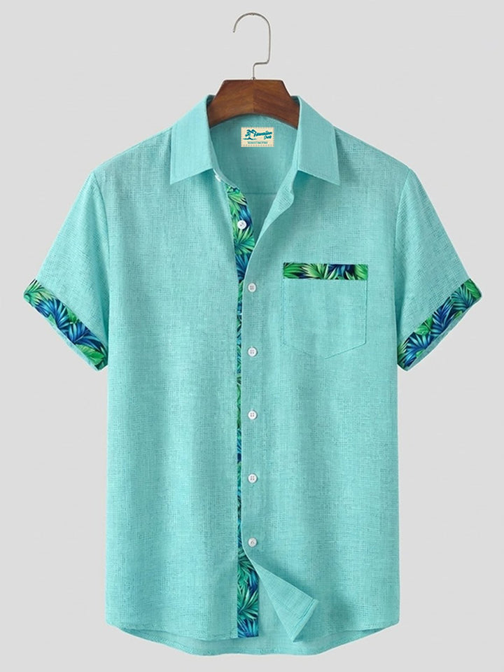 Alohadaddy® Hawaii Basic Textured Floral Print Men&