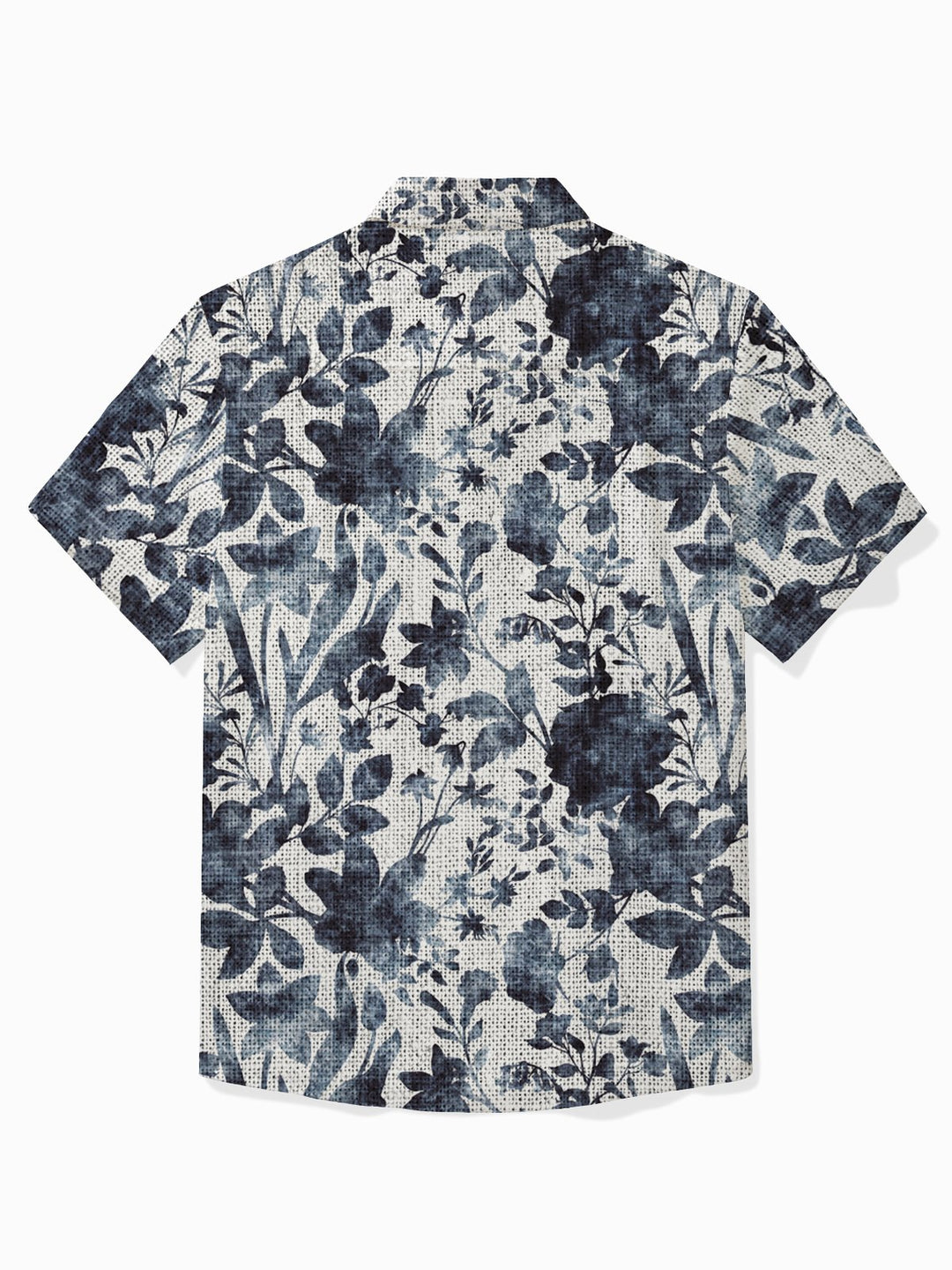 Alohadaddy Hawaii Botanical Floral Distressed Texture Print Men&