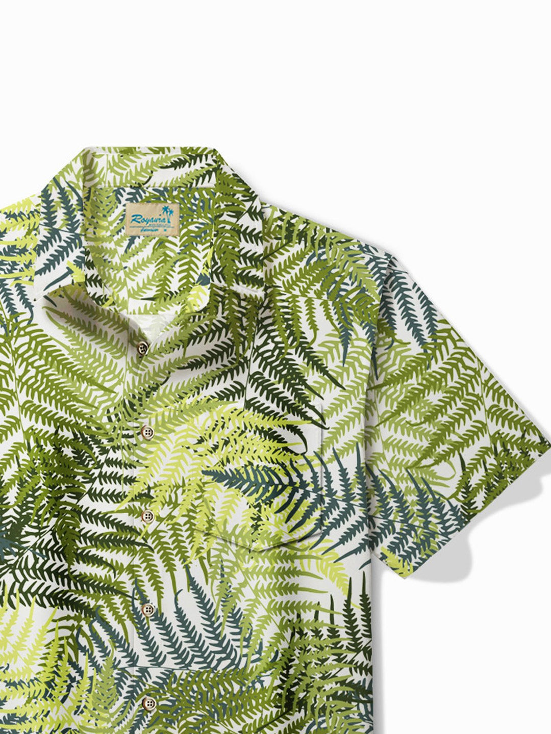 Alohadaddy Hawaiian Plant HAPU U FERN Print Men&