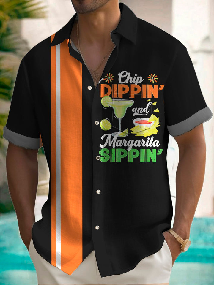 Alohadaddy Holiday Cocktail Tequila Print Men&