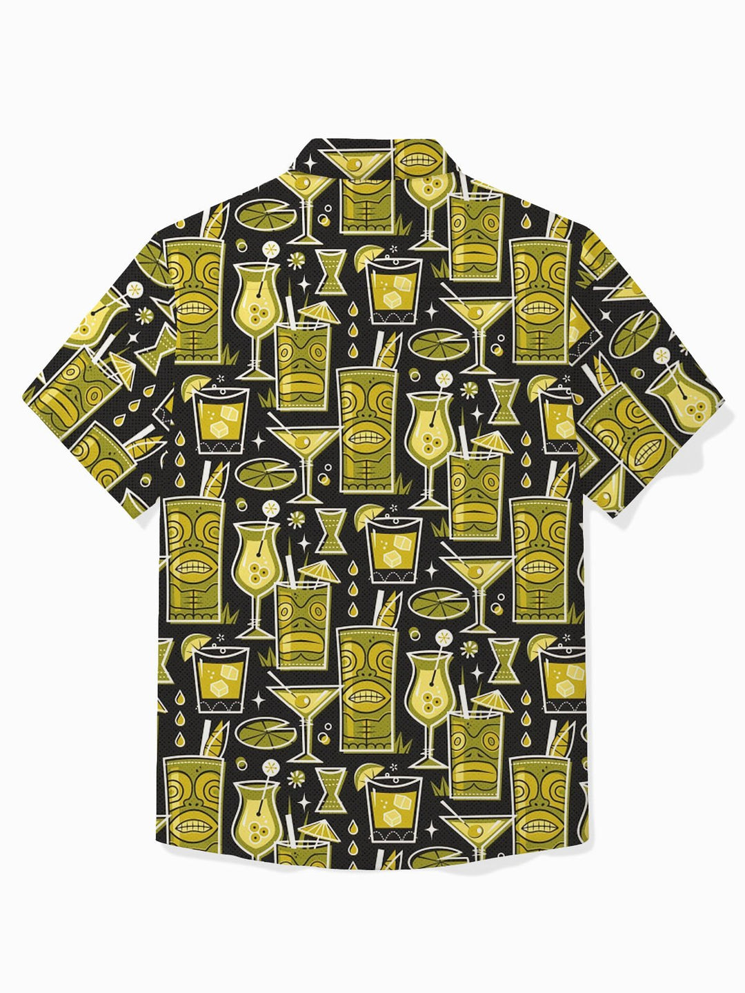 Alohadaddy Hawaiian Tiki Tequila Print Men&