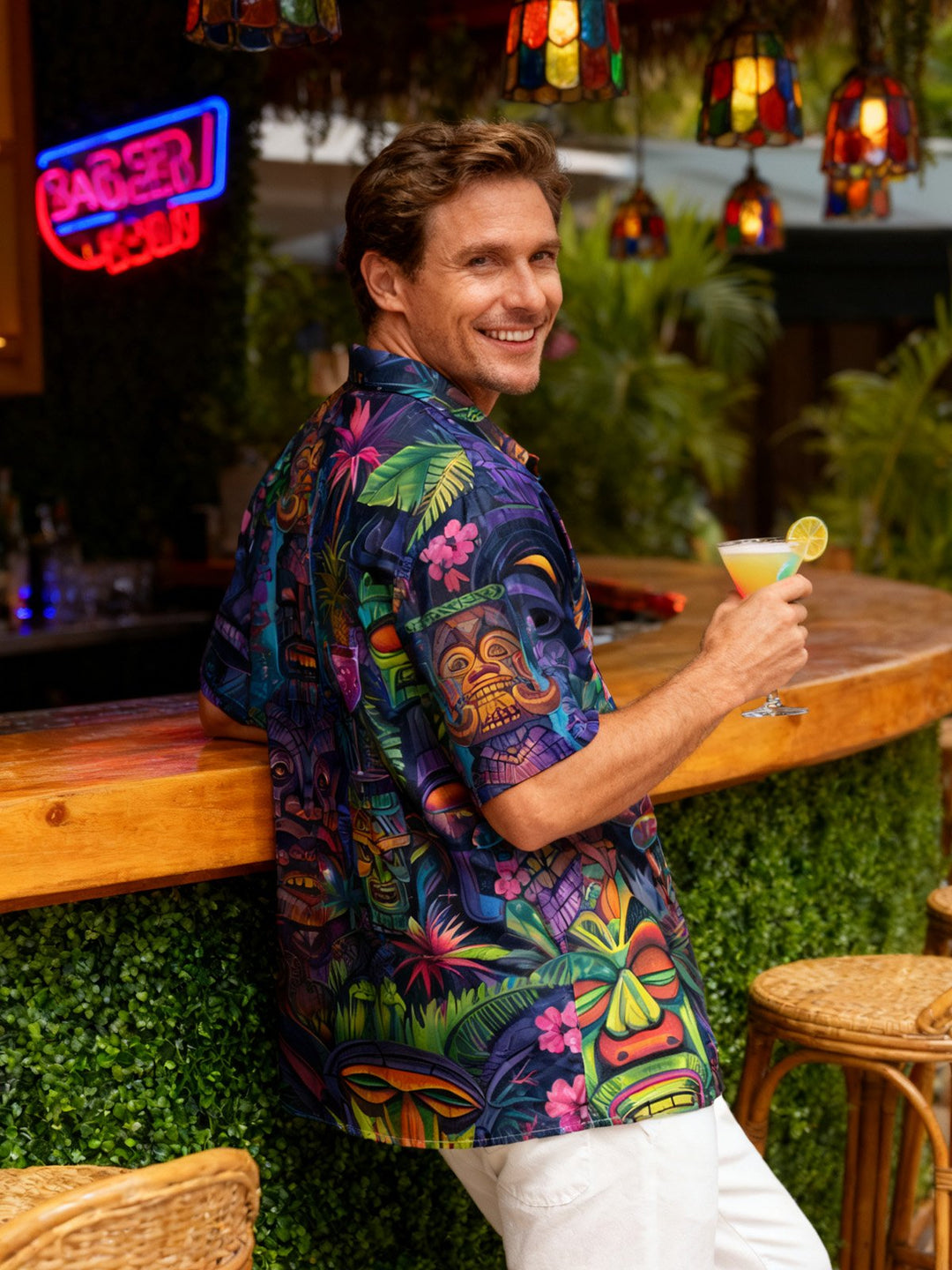 Alohadaddy Beach Vacation Men&