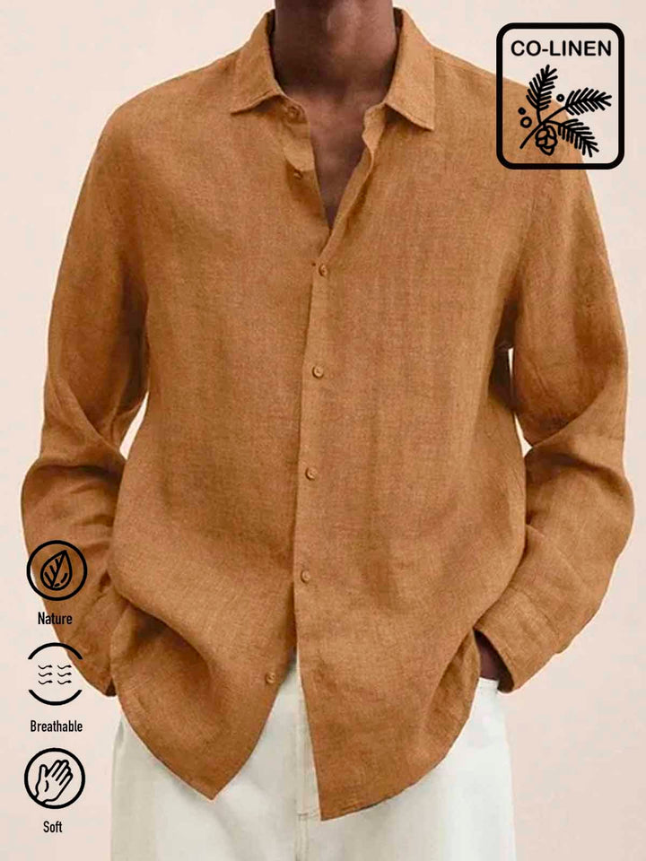 Cotton-Blend Basic Series Shirts &amp; Tops