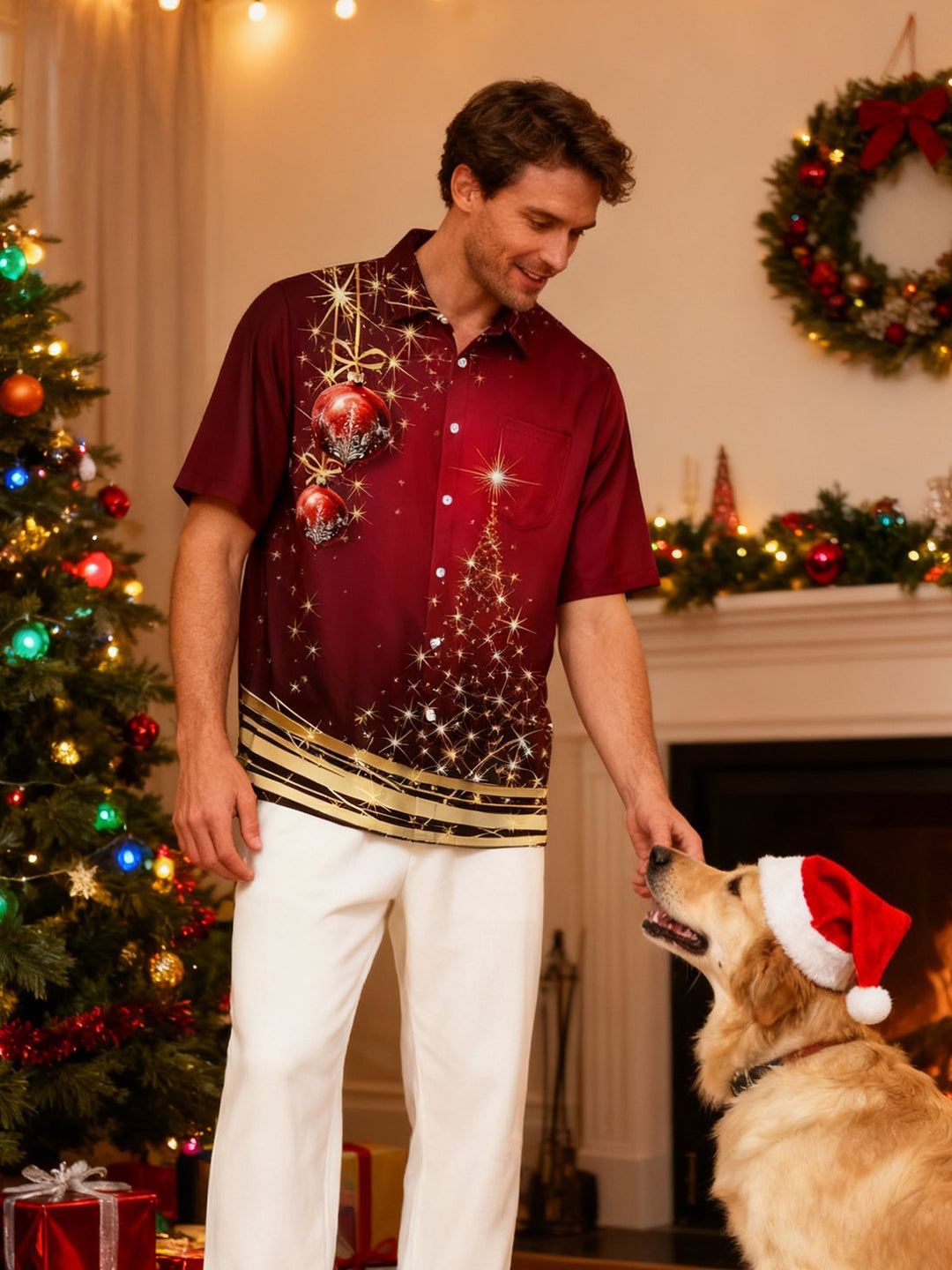 Alohadaddy Holiday Christmas 3D Christmas Tree Shirt