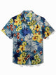 Camisa hawaiana con estampado floral para hombre, de secado rápido, fácil cuidado y con bolsillo para campamento, talla grande, para vacaciones en la playa, de Alohadaddy