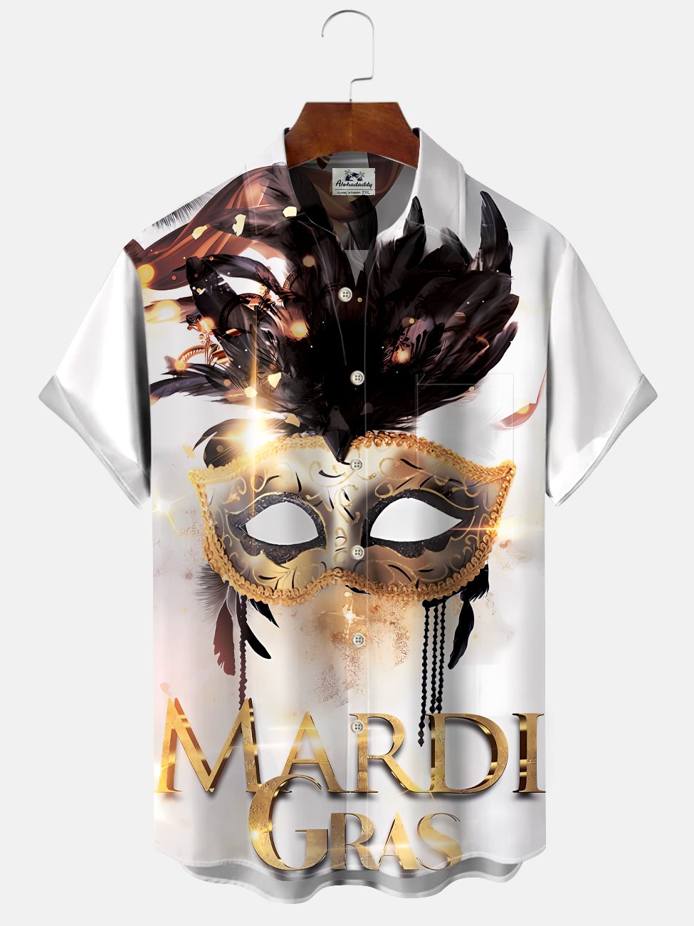 Alohadaddy Carnival Button Pocket Casual Short Sleeve Shirt
