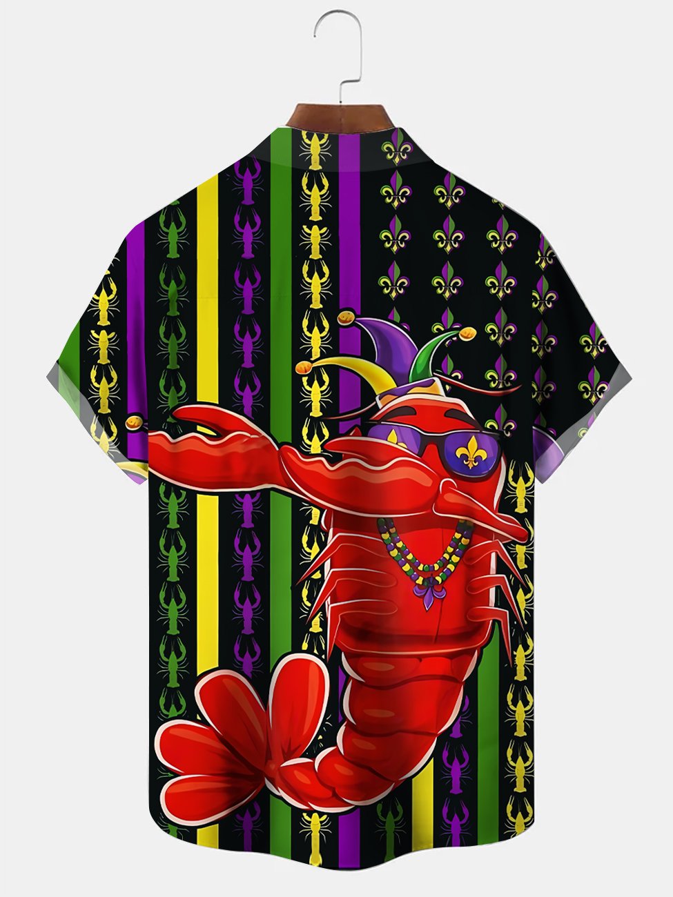 Alohadaddy Carnival Button Pocket Casual Short Sleeve Shirt