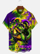Alohadaddy Carnival Button Pocket Casual Short Sleeve Shirt