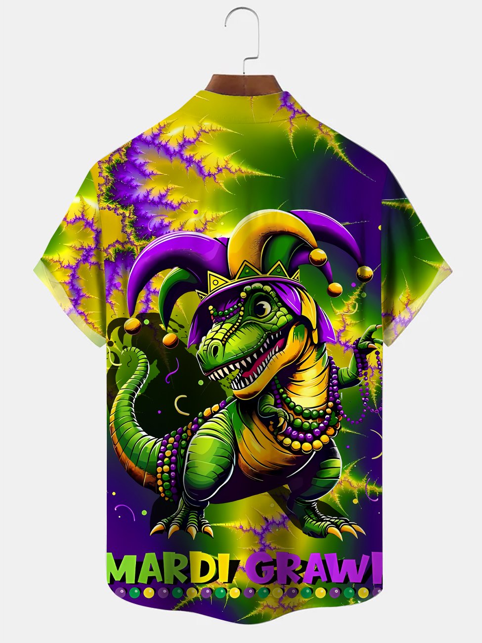 Alohadaddy Carnival Button Pocket Casual Short Sleeve Shirt