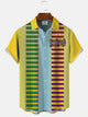 Alohadaddy Carnival Button Pocket Casual Short Sleeve Shirt