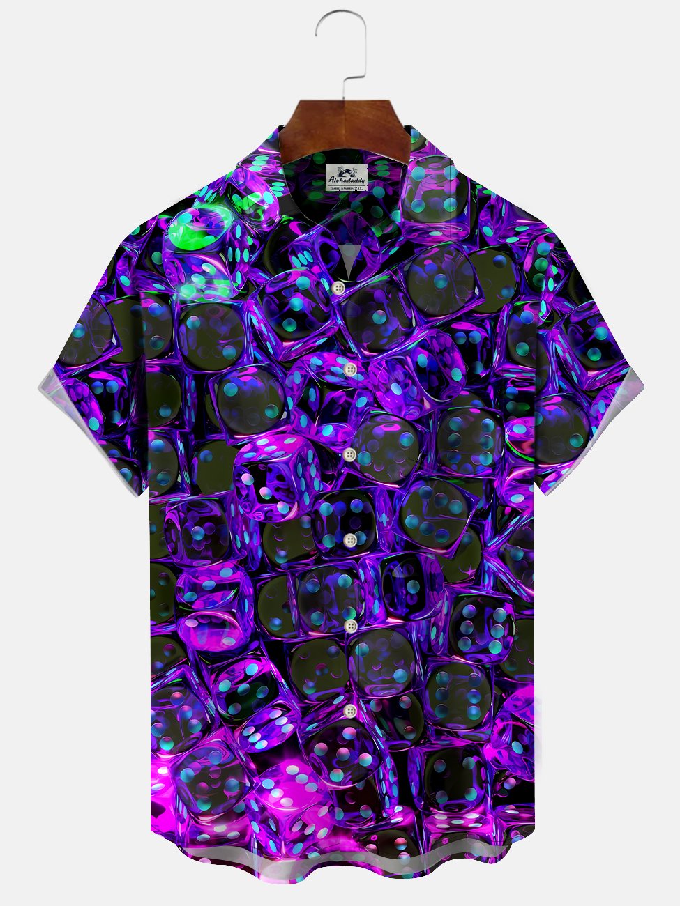 Alohadaddy Game Sieve Button Pocket Casual Short Sleeve Shirt