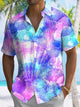 Alohadaddy Ocean Shell Button Pocket Casual Short Sleeve Shirt