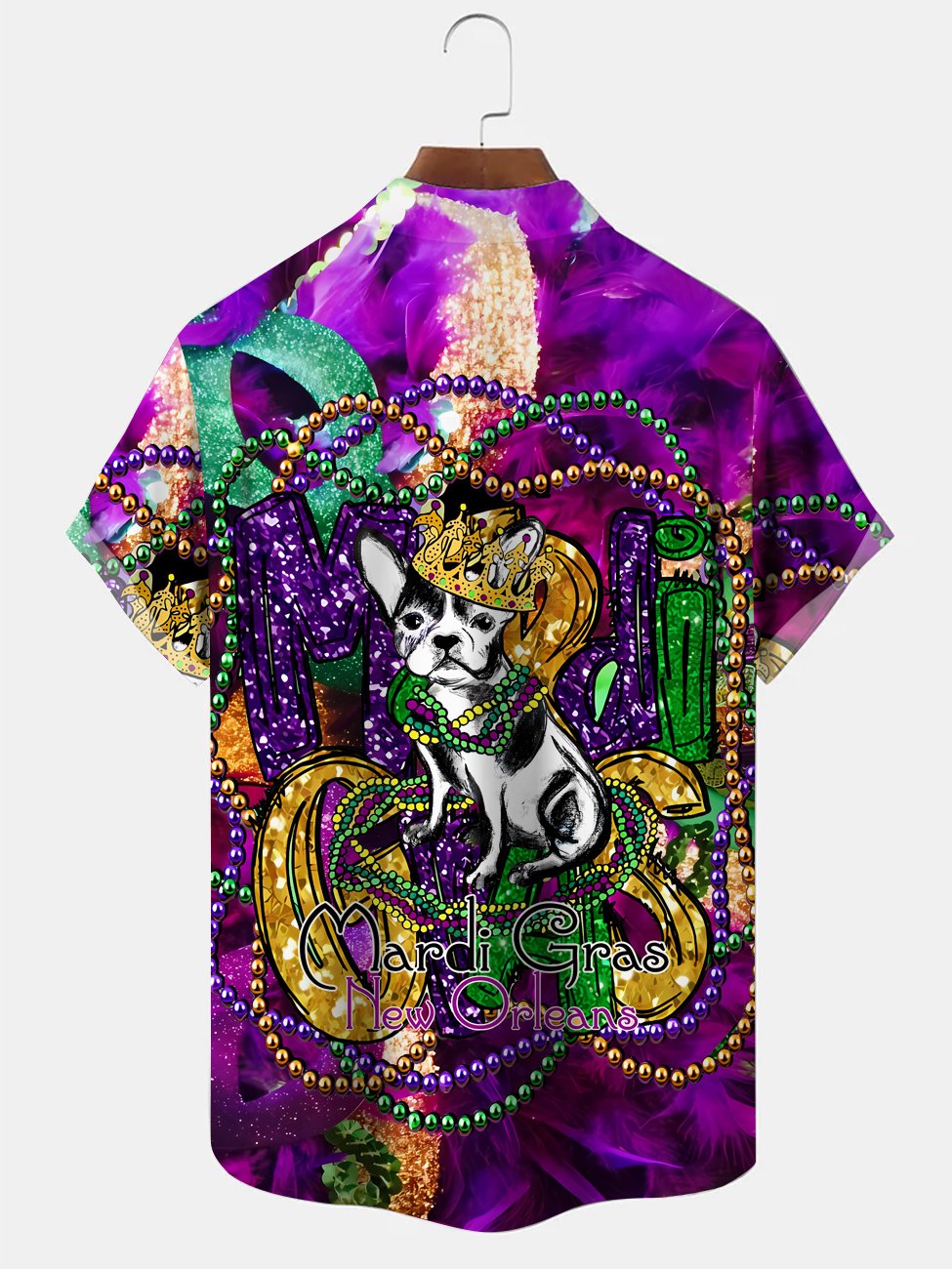 Alohadaddy Carnival Button Pocket Casual Short Sleeve Shirt