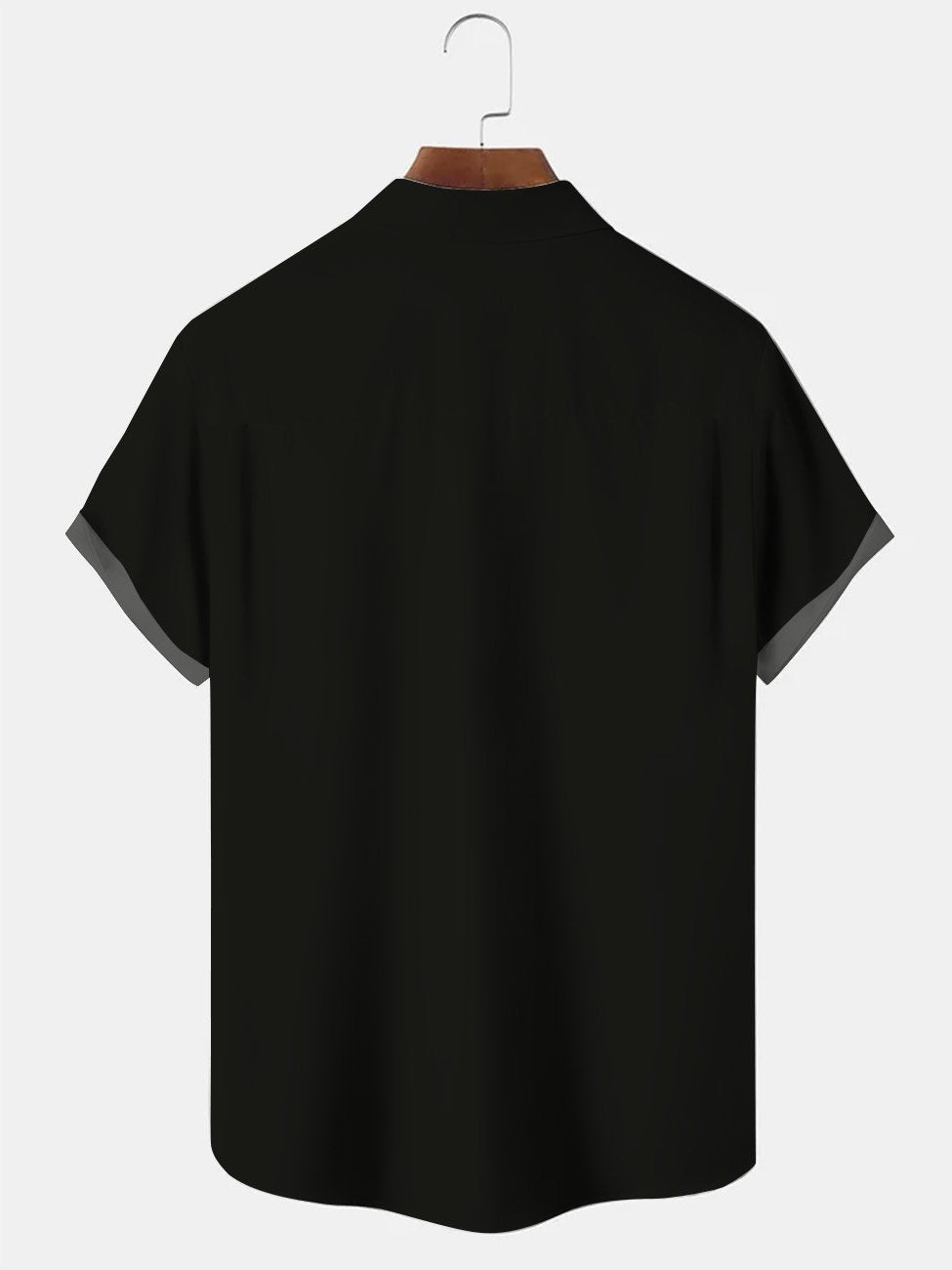 Camisa informal de manga corta para ir al trabajo, estilo años 50, con bolsillos con botones y plantas de bambú de Alohadaddy