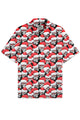 Alohadaddy Christmas Santa Claus Button Pocket Casual Holiday Shirt