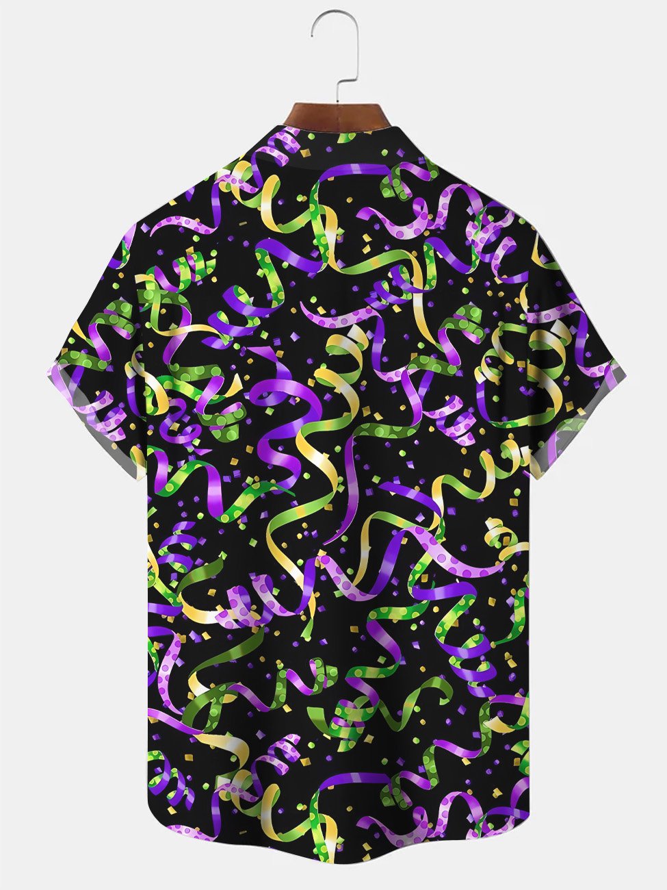 Alohadaddy Christmas Button Pocket Casual Mens Polyester Shirt