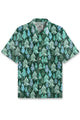 Alohadaddy Christmas Button Pocket Casual Short Sleeve Shirt
