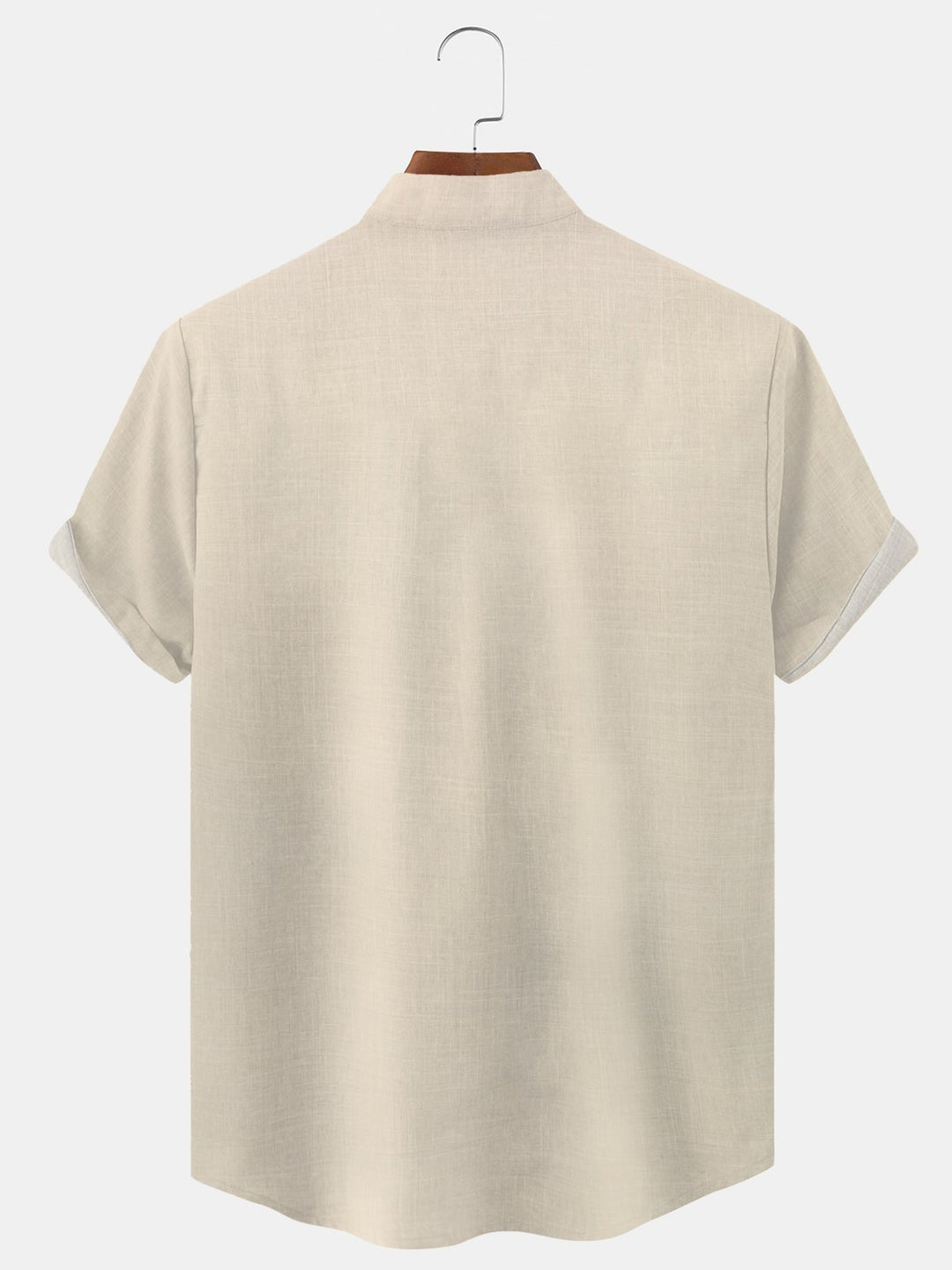 Alohadaddy Bamboo Plant Button Pocket Casual Short Sleeve Shirt