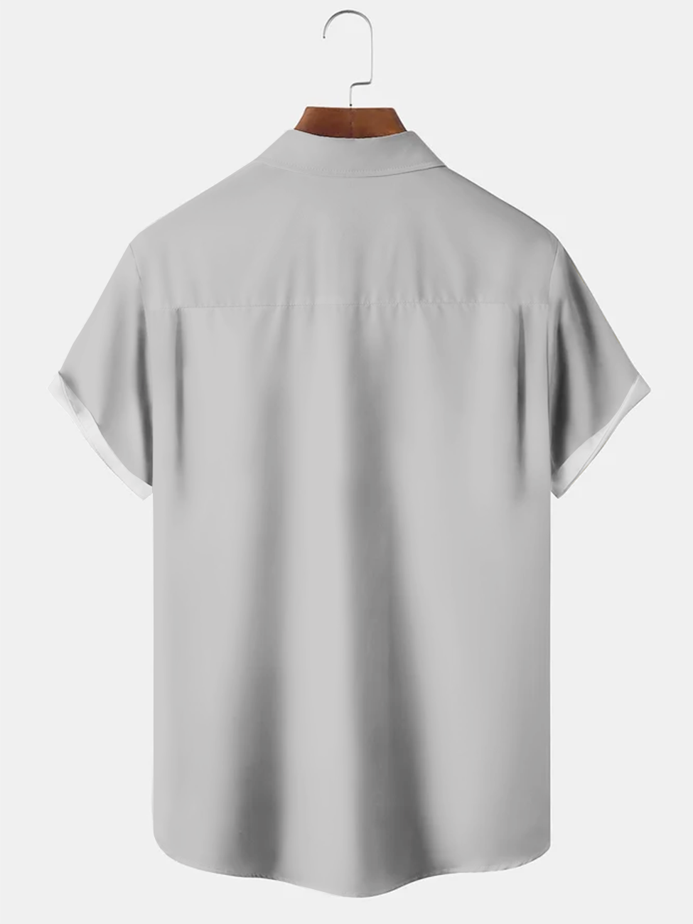 Alohadaddy Geometric Button Pocket Casual 50S Bowling Commuter Short Sleeve Shirt