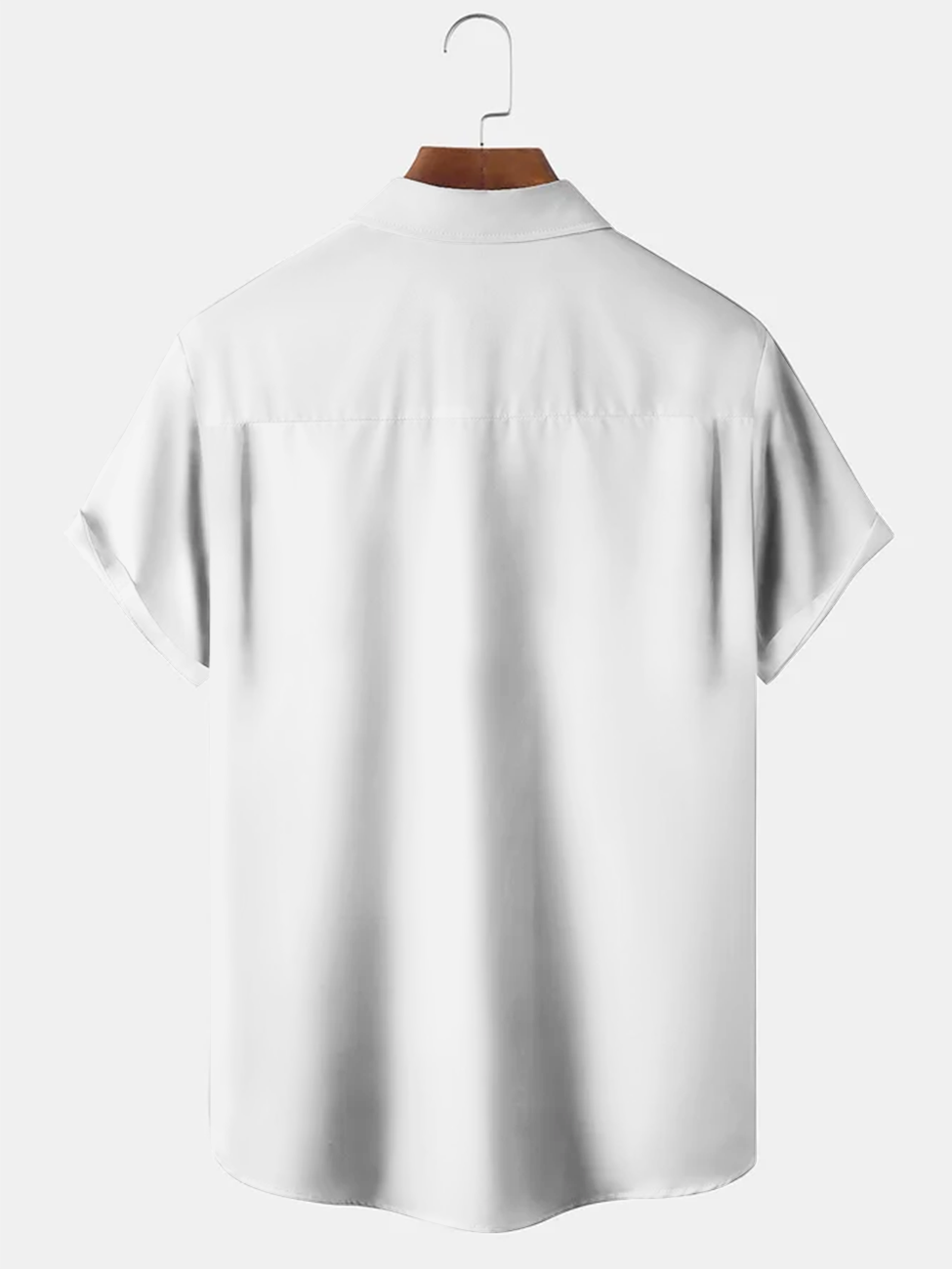 Alohadaddy Plant Bamboo Button Pocket Casual Short Sleeve Shirt