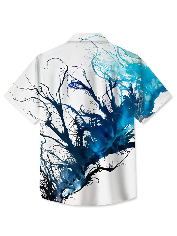 Chemise de vacances décontractée à pois Alohadaddy Summer Circle