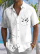 Alohadaddy Summer Plant Bamboo Commute Casual Vacation Shirt