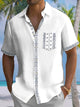 Alohadaddy Summer Ethnic Simple Commuting Casual Shirt