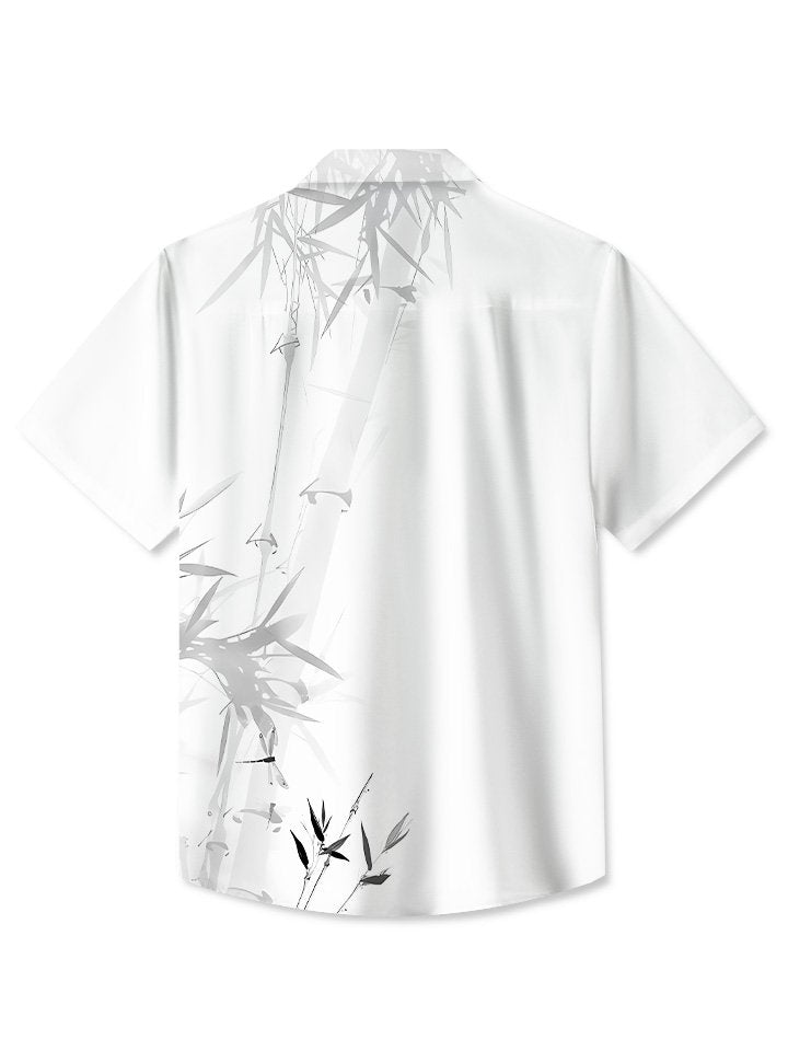 Alohadaddy Summer Plant Bamboo Commute Casual Vacation Shirt