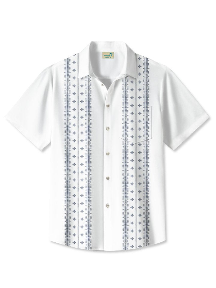 Alohadaddy Summer Ethnic Simple Commuting Casual Shirt