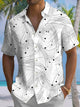 Alohadaddy Summer Lines Wavy Beach Casual Vacation Shirt
