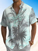 Alohadaddy Tropical Vegetation Leaves Beach Vacation Shirt