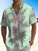Alohadaddy Tropical Vegetation Leaves Beach Vacation Shirt