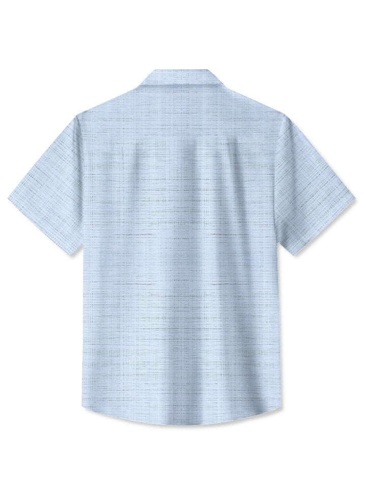 Alohadaddy Summer Ethnic Style Geometric Pattern Casual Commuting 50s Vintage Bowling Shirt