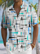 Alohadaddy Summer Ethnic Geometric Casual Resort Shirt