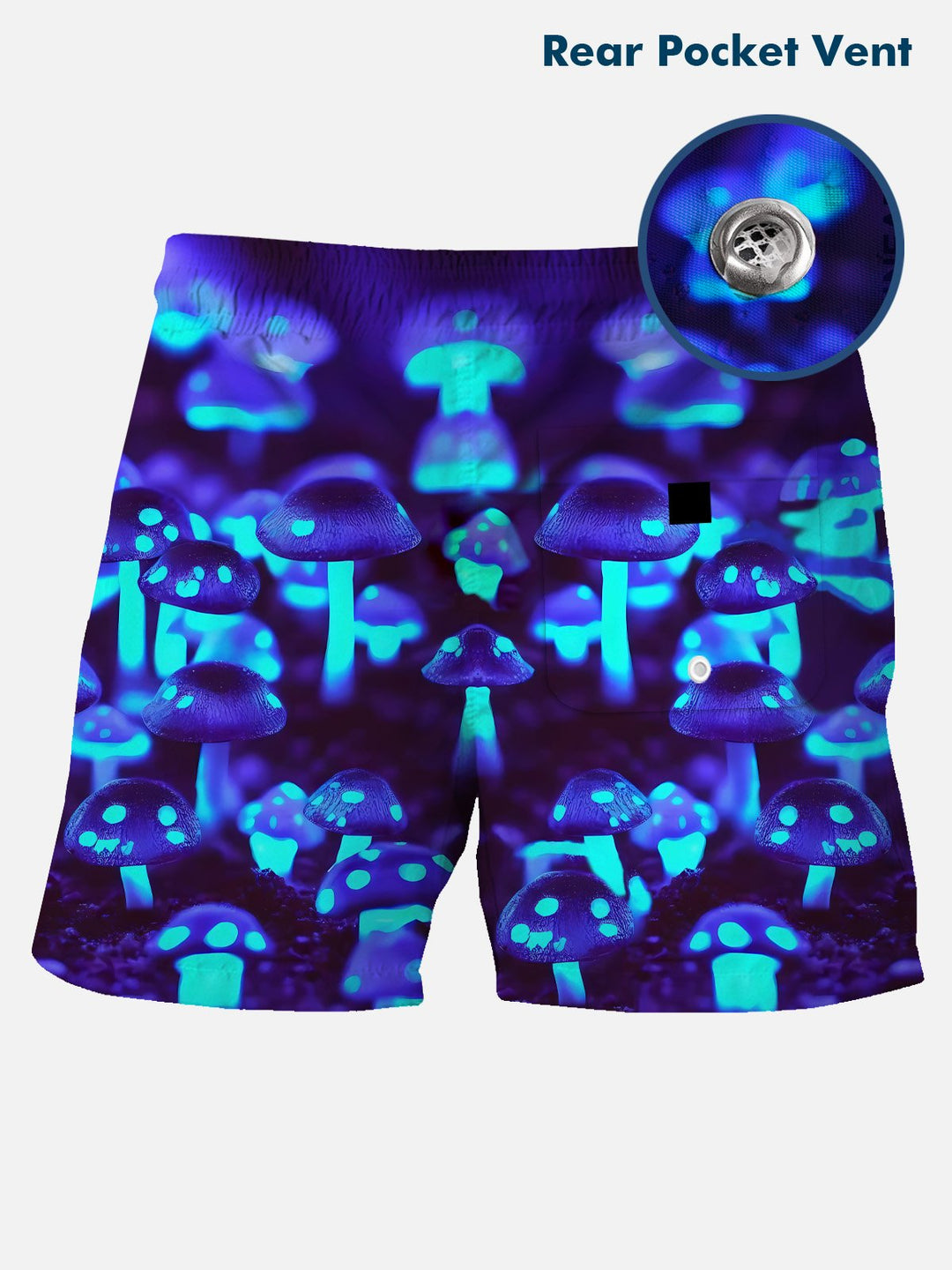 Alohadaddy Summer Plants Tropical 3D Fluorescent Leisure Vacation Men&