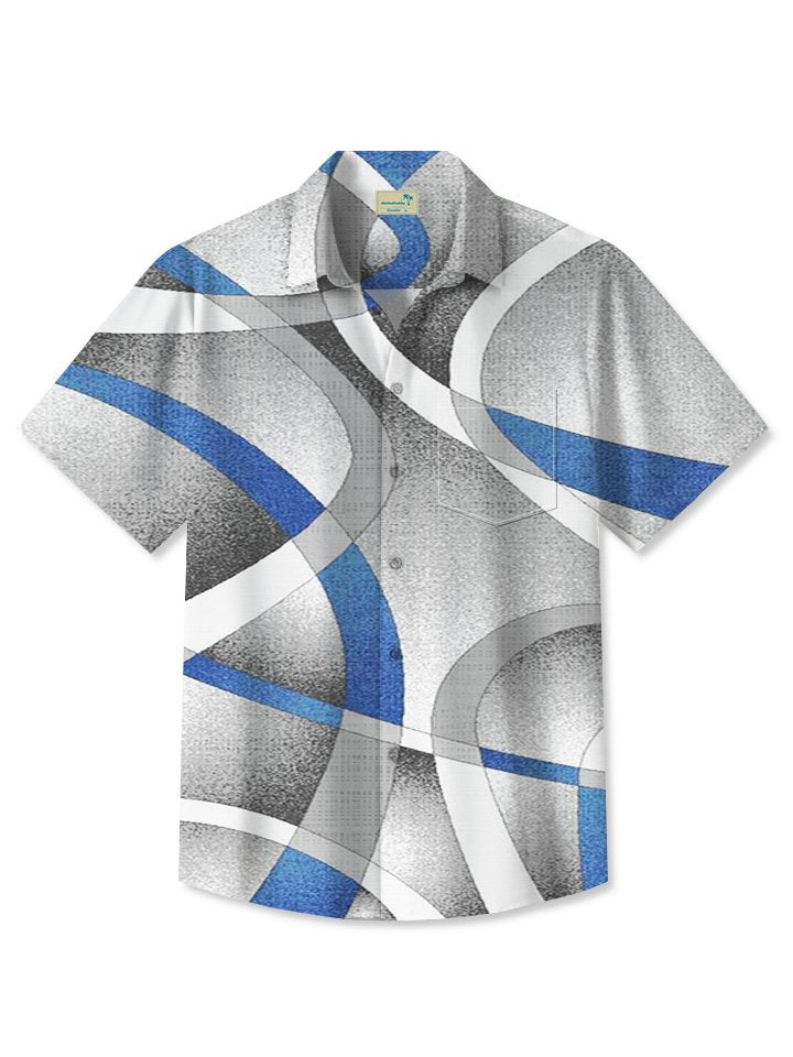 Alohadaddy Summer Geometric Pattern Men&