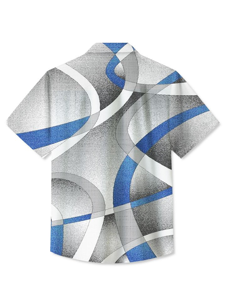 Alohadaddy Summer Geometric Pattern Men&