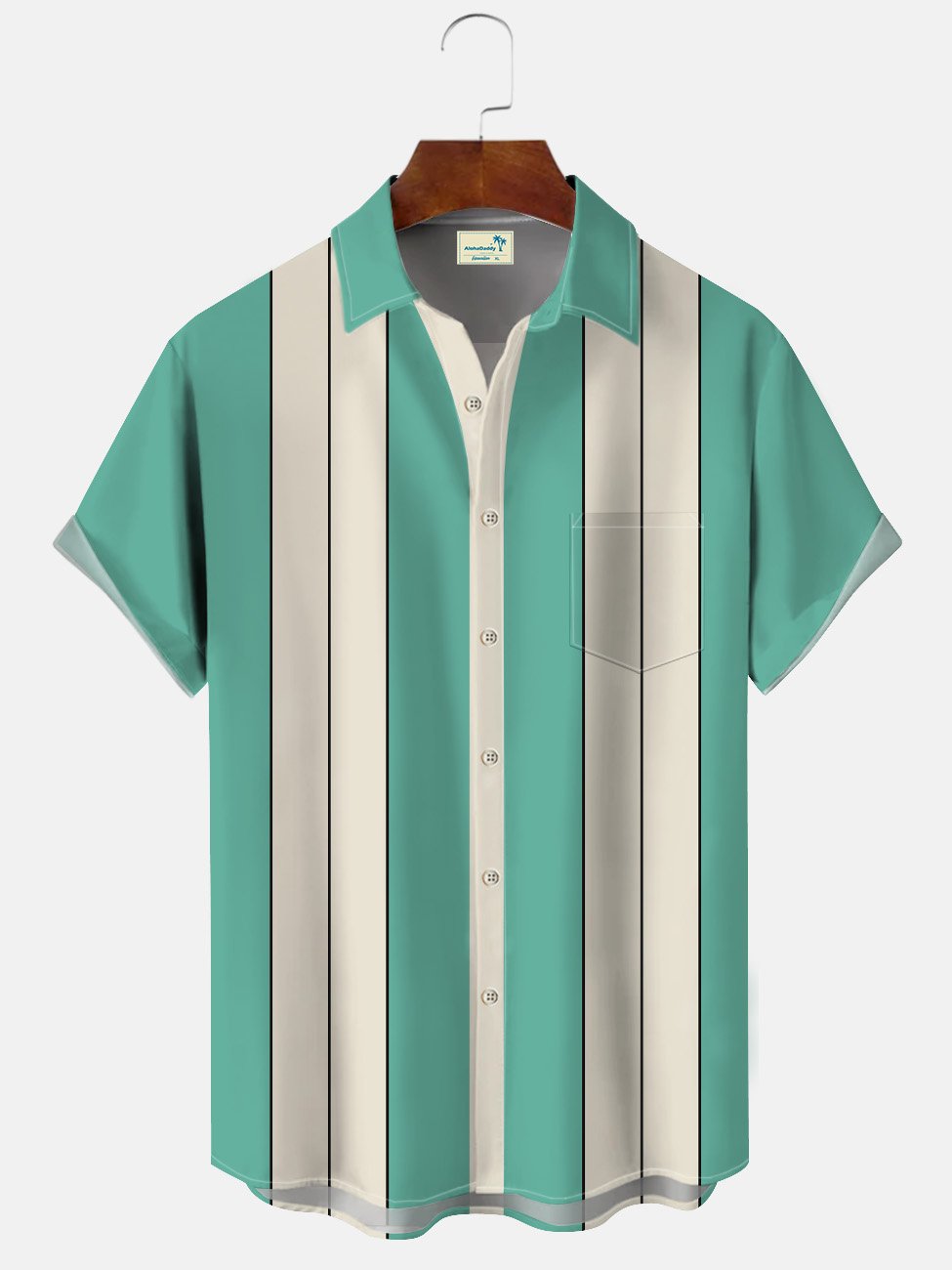 Alohadaddy Summer Geometric Stripes Men&