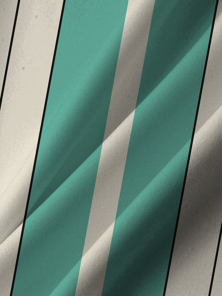 Alohadaddy Summer Geometric Stripes Men&