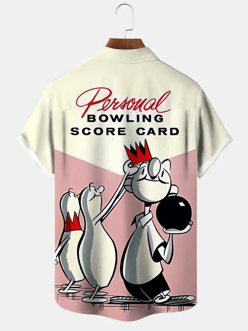 Alohadaddy Summer Retro Bowling Animation Art Men&