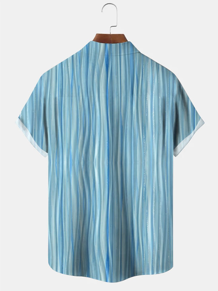 Alohadaddy Summer Stripes Ethnic Pattern Men&