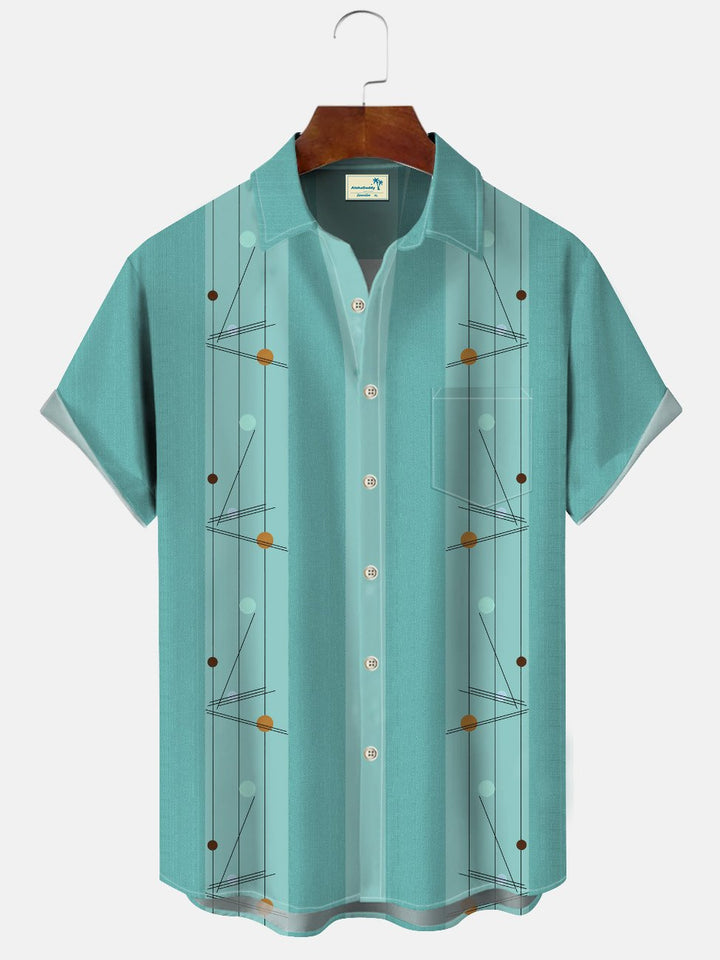 Alohadaddy Geometric Pattern 3D Stereo Men&