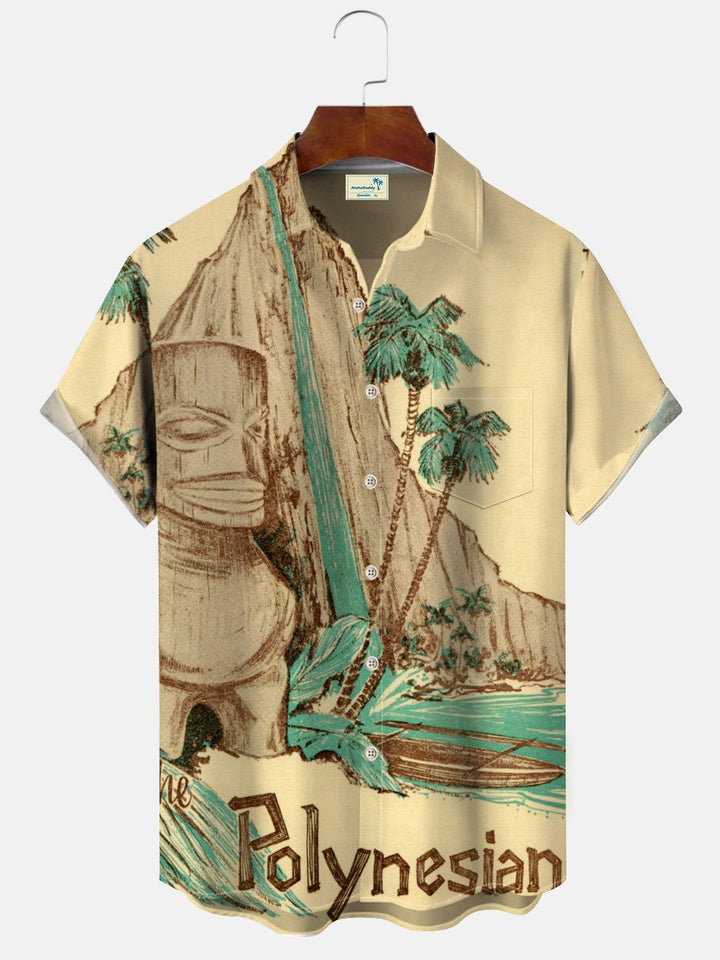 Alohadaddy Retro Stone Beach Men&