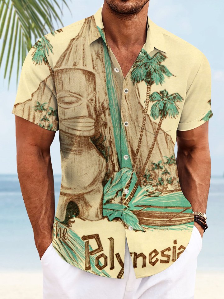 Alohadaddy Retro Stone Beach Men&